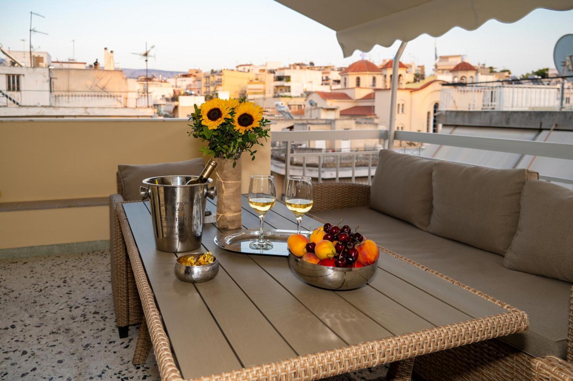 Acropolis Terrace View Apartment Atina Dış mekan fotoğraf